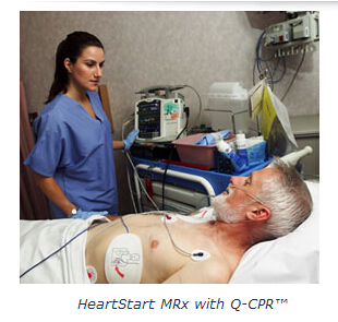 飛利浦院內用<font color=red>HeartStart</font> MRx with Q-CPR?