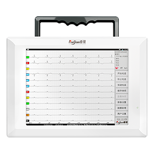 睿健數字<font color=red>心電圖機</font>ECG-12TB 