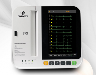 ME12A數(shù)字心電圖機(jī)：高清觸摸大屏設(shè)備