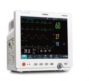 8000E病人監(jiān)護儀：12.1寸顯示屏+符合IPX1級防水標準
